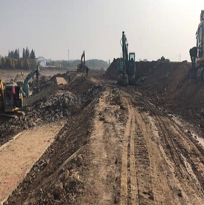 黃陂區中小河流治理重點縣綜合整治和水系連通試點三里項目區（二標）